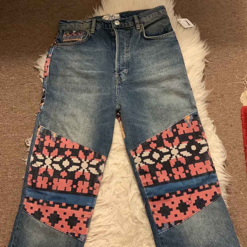 Free People Rocky Mountain Straight Leg Jeans - Picture 6 of 16